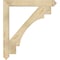 Ekena Millwork Merced Arts & Crafts Rough Sawn Bracket, Douglas Fir, 4"W x 36"D x 40"H BKT04X36X40MRC03RDF - alternate 4